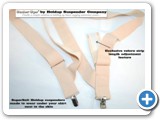 Buy a pair of Holdup maternity pant clip-on suspenders made to wear all during your pregnancy in total comfort